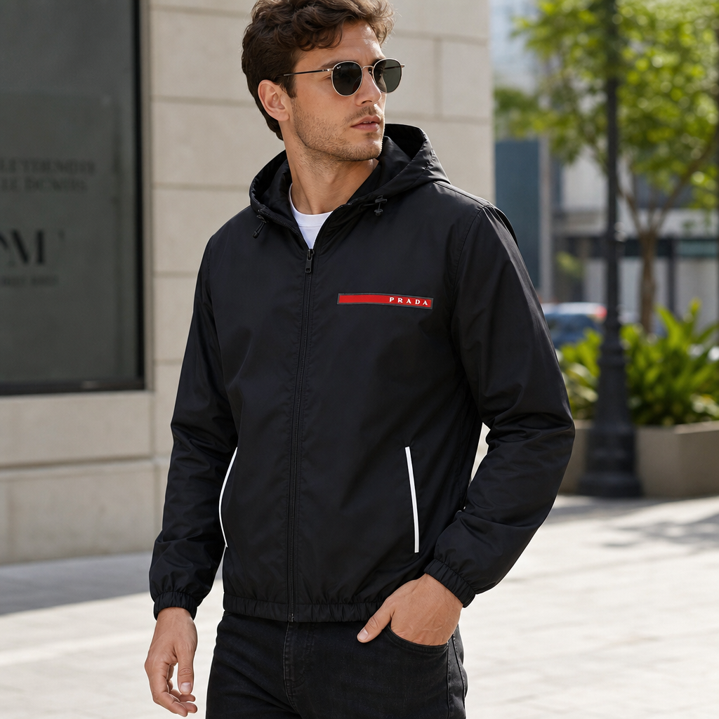 Chaqueta Rompe Vientos Prada™ | Elegancia y Protección en Cualquier Clima