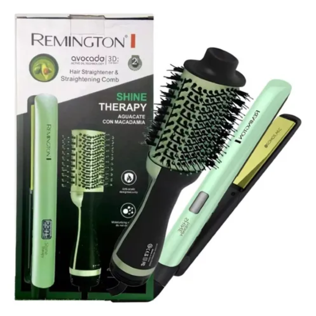 COMBO AGUACATE REMINGTON X3 – NUTRICIÓN Y BRILLO PROFESIONAL PARA TU CABELLO