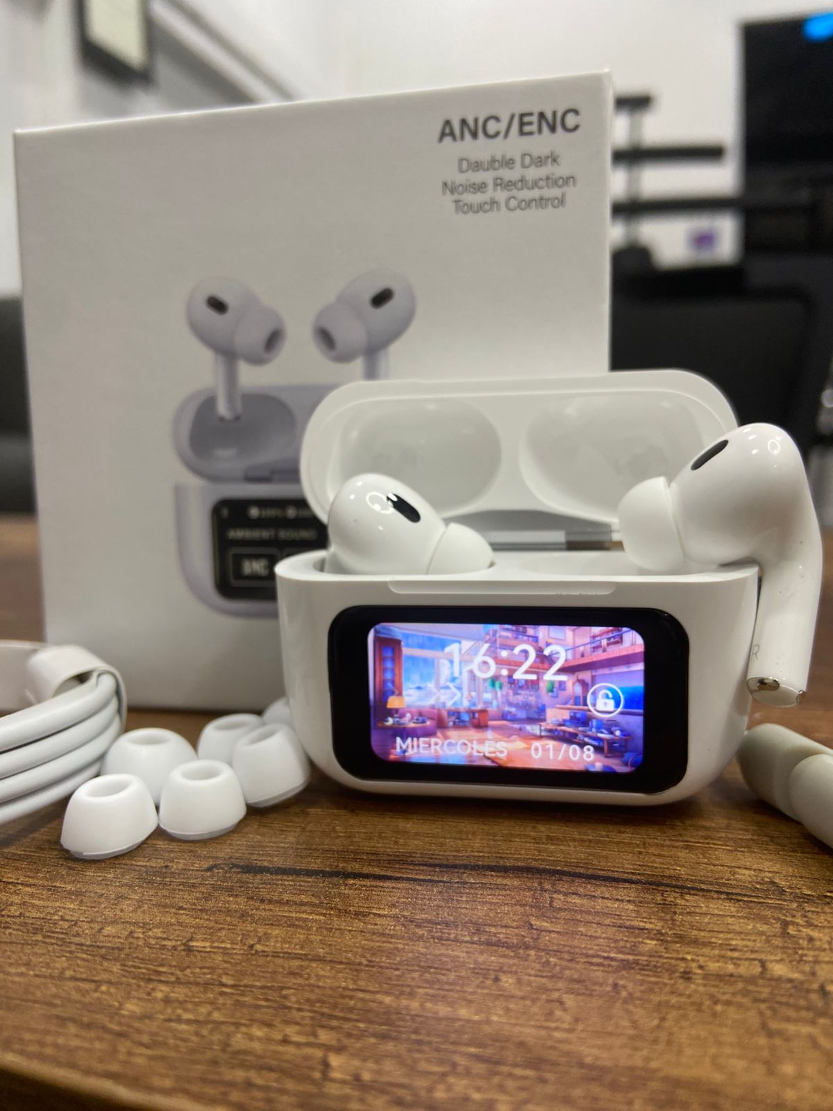 AIRPODS DE SEGUNDA GENERACION PANTALLA