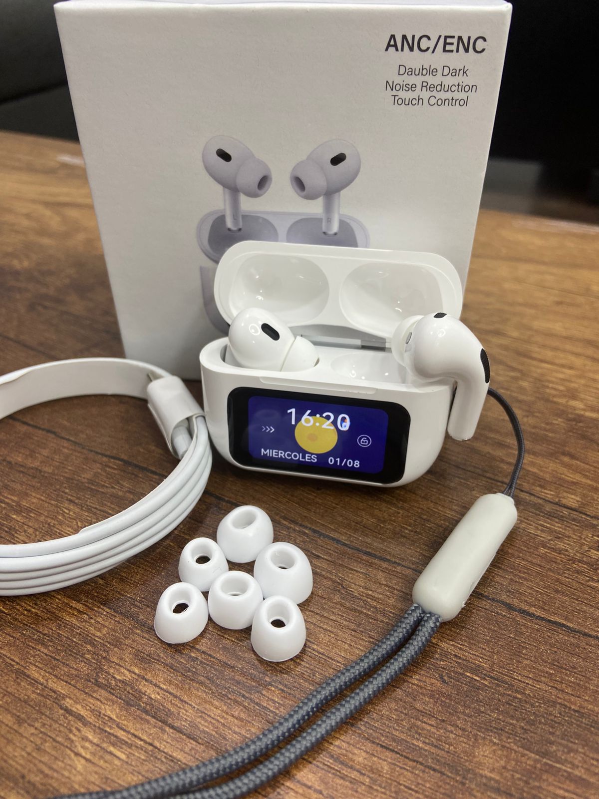 AIRPODS DE SEGUNDA GENERACION PANTALLA